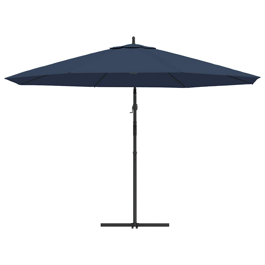 Ombrellone a Sbalzo da Giardino 3,5 m Blu