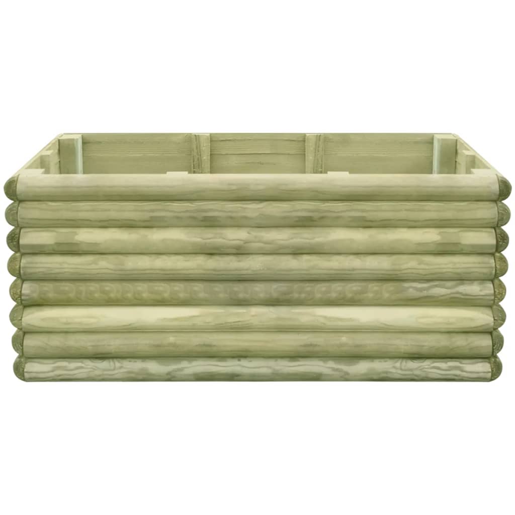 Letto Rialzato 106x56x48 cm in Legno di Pino Impregnato