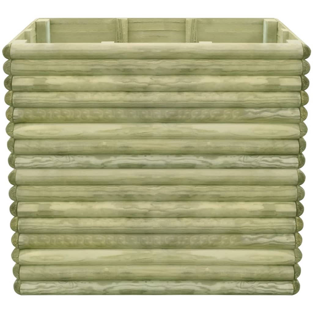 Letto Rialzato Giardino 106x56x96 cm Legno di Pino Impregnato