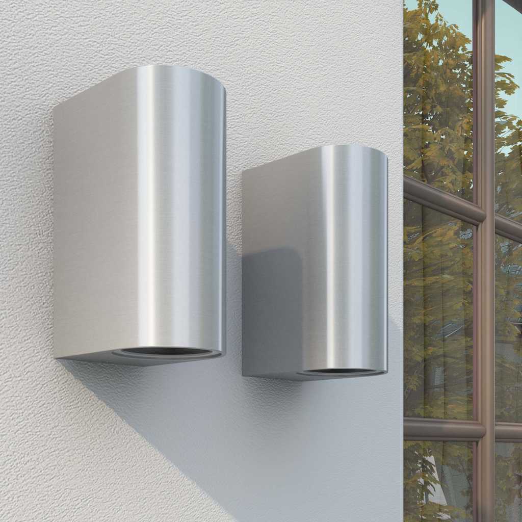 Lampade da Parete 2 pz Orientabili per Esterno