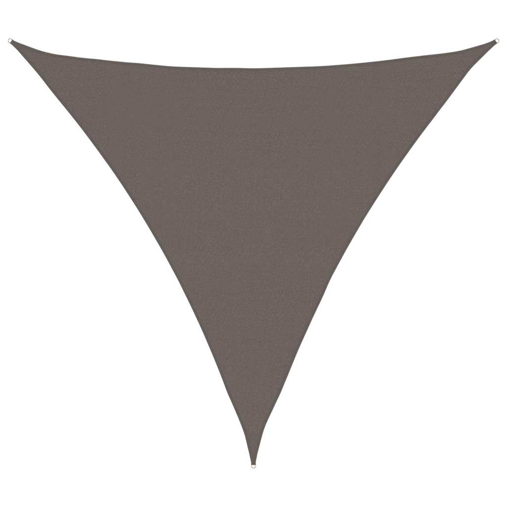 Parasole a Vela HDPE Triangolare 5x5x5 m Antracite