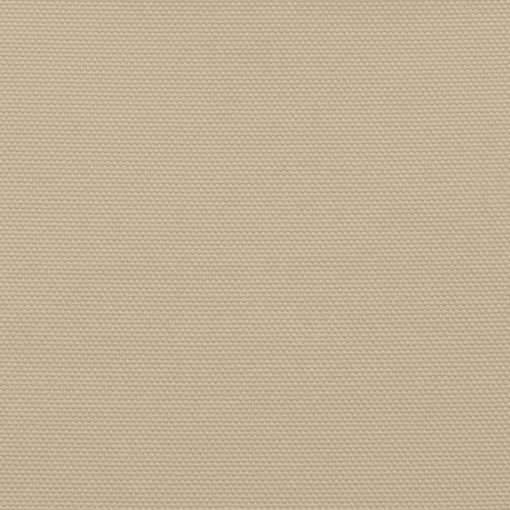 Parasole a Vela Oxford Rettangolare 2x4 m Beige
