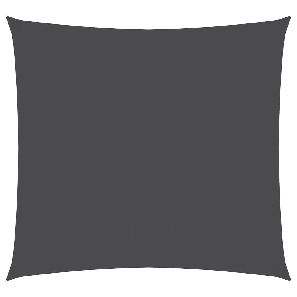 Parasole a Vela Oxford Quadrato 3,6x3,6 m Antracite
