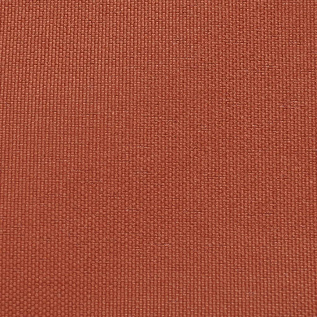 Paravento da Balcone in Tessuto Oxford 90x600 cm Terracotta