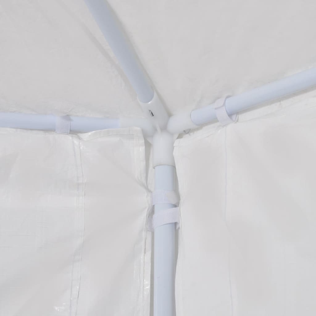 Tendone con 6 Pareti Laterali Bianco 2x2 m