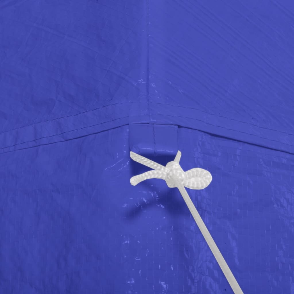 Tendone con 6 Pareti Laterali Blu 2x2 m