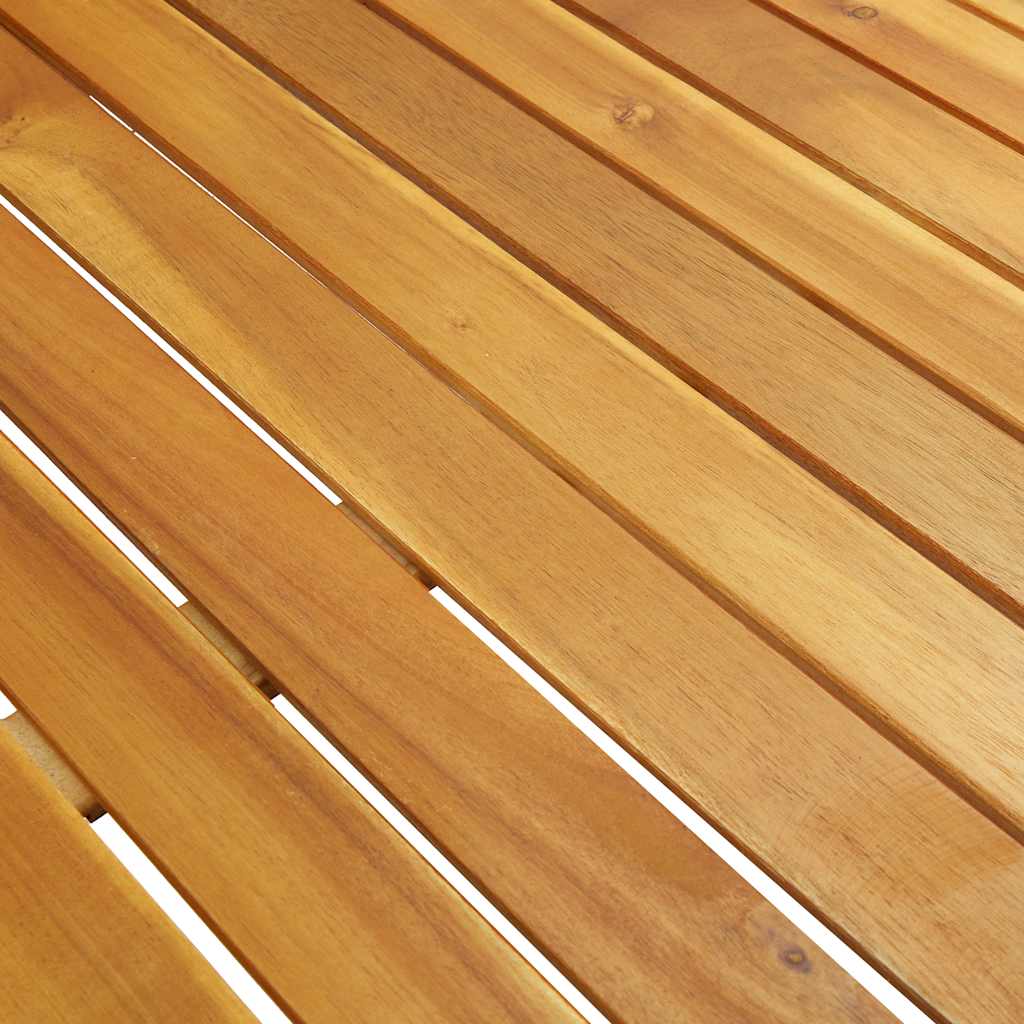 Tavolo da Giardino 200x90x74 cm in Legno Massello di Acacia