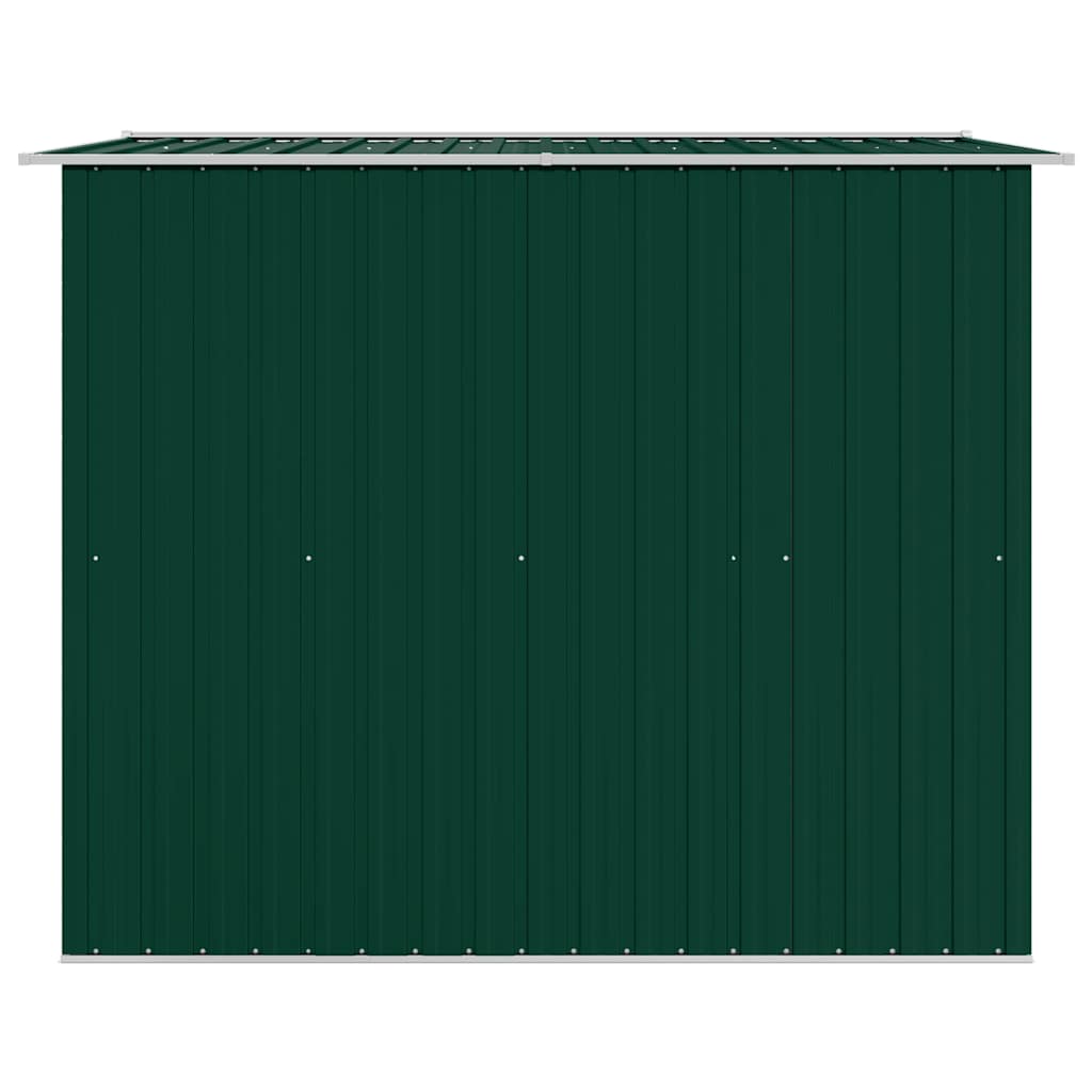 Capanno per Attrezzi in Metallo Verde 257x205x178 cm