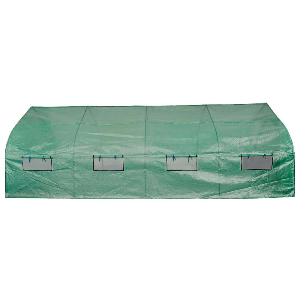 Serra Polietilene Portatile Accessibile Struttura Acciaio 18 m²