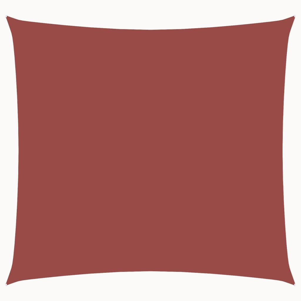 Vela Parasole in Tela Oxford Quadrata 2x2 m Terracotta
