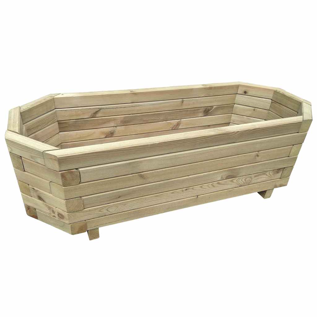 Letto Rialzato 80x32x31 cm in Legno di Pino Impregnato