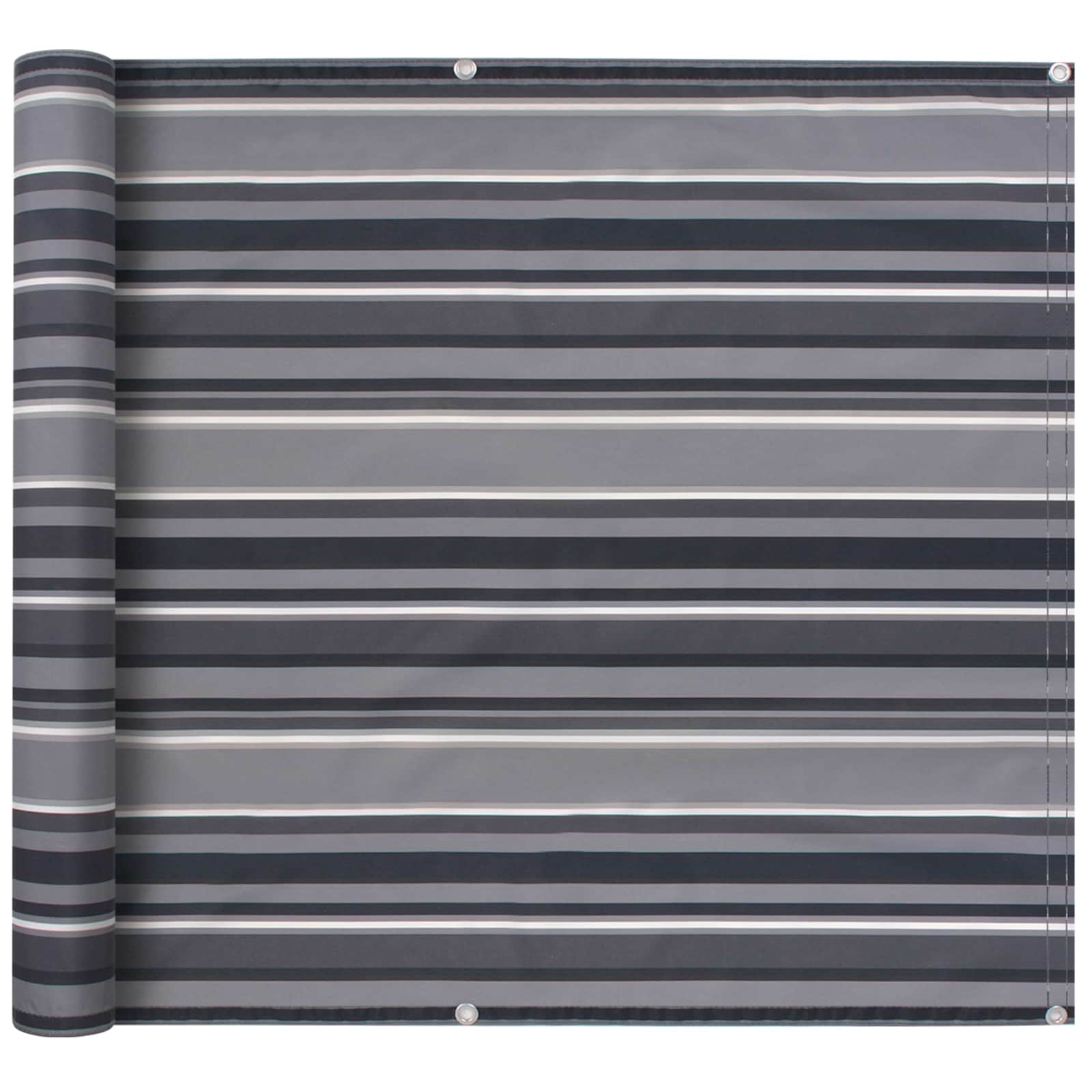 Ombrello da esterno 400 x 90 cm Oxford Rettangolare multicolore