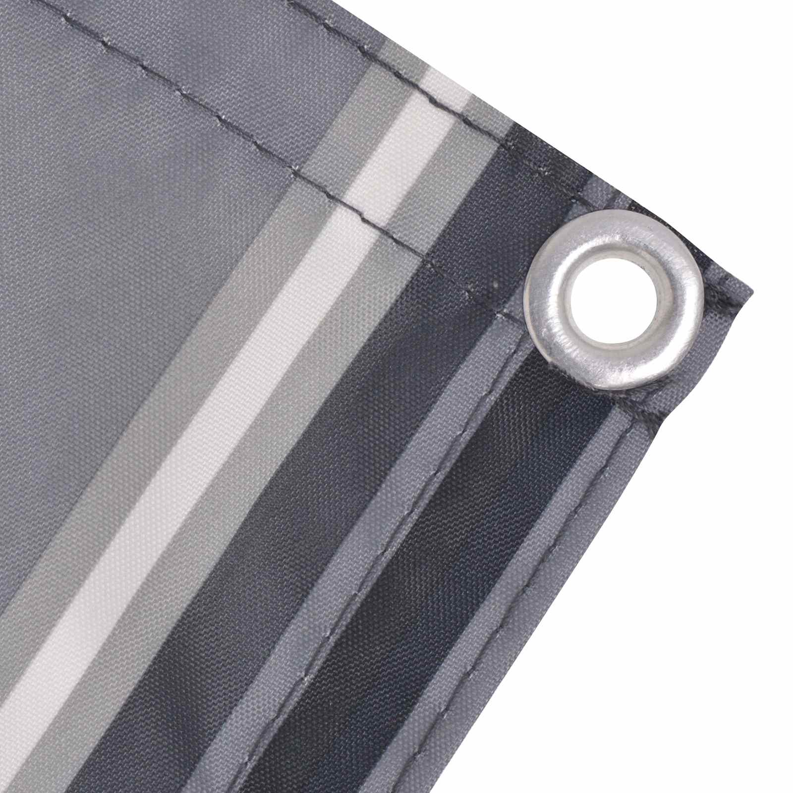 Ombrello da esterno 400 x 90 cm Oxford Rettangolare multicolore