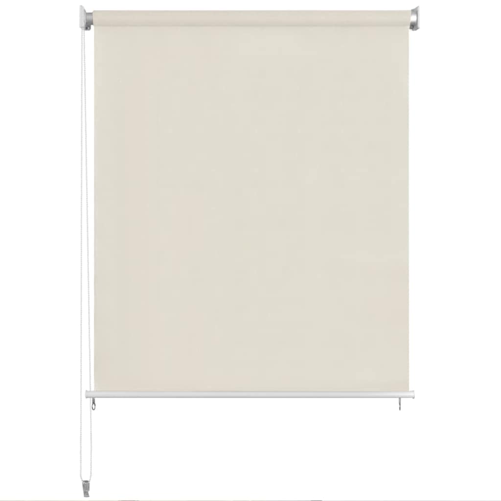 Tenda a Rullo per Esterni 105(L)x140(A) cm color crema