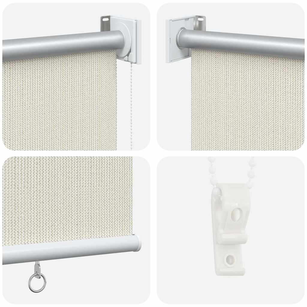 Tenda a Rullo per Esterni 205(L)x230(A) cm Crema
