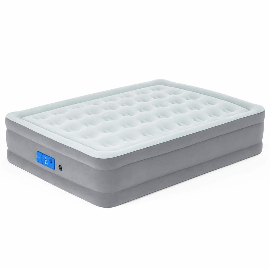 Bestway Materasso ad Aria AlwayzAire 2 Persone 203x152x46 cm Grigio