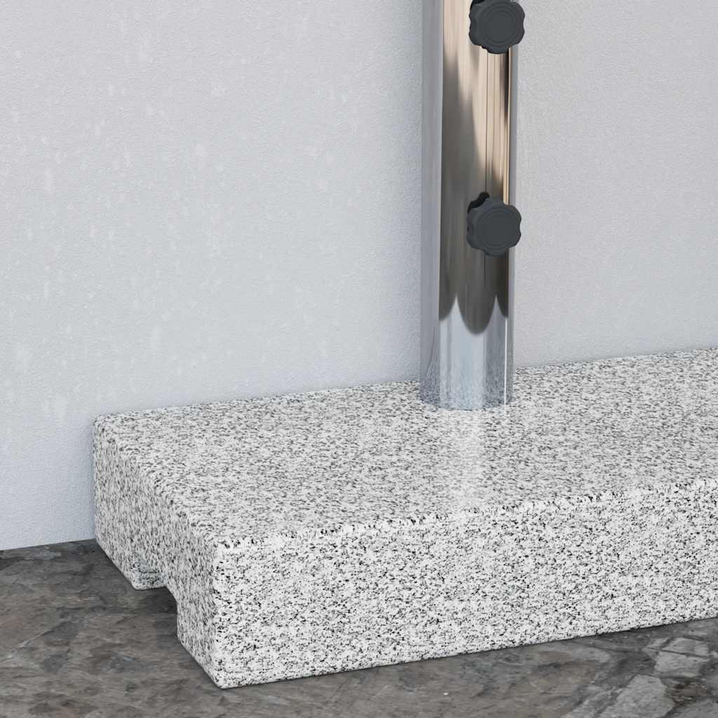 Base per Parasole in Granito Rettangolare 25 kg