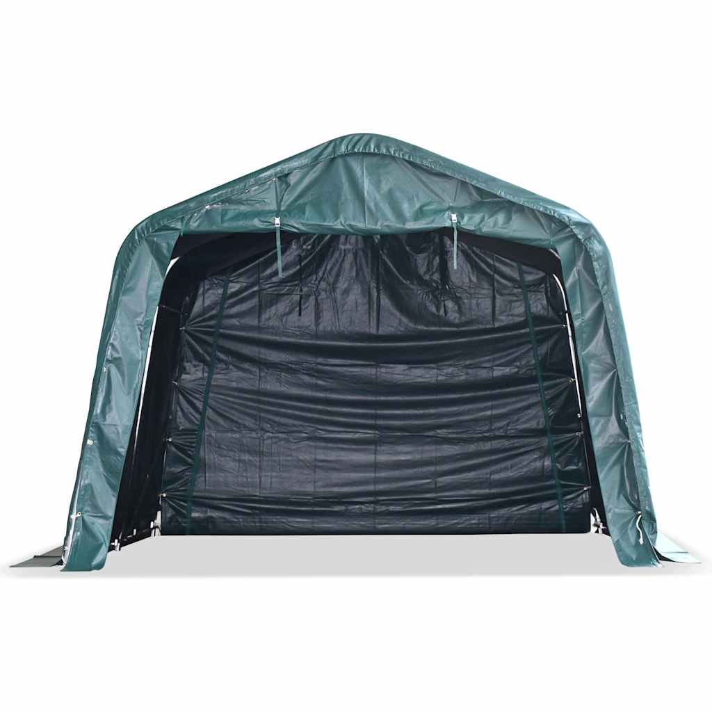 Copertura per Tenda da Bestiame in PVC 3,3x3,2 m Verde Scuro