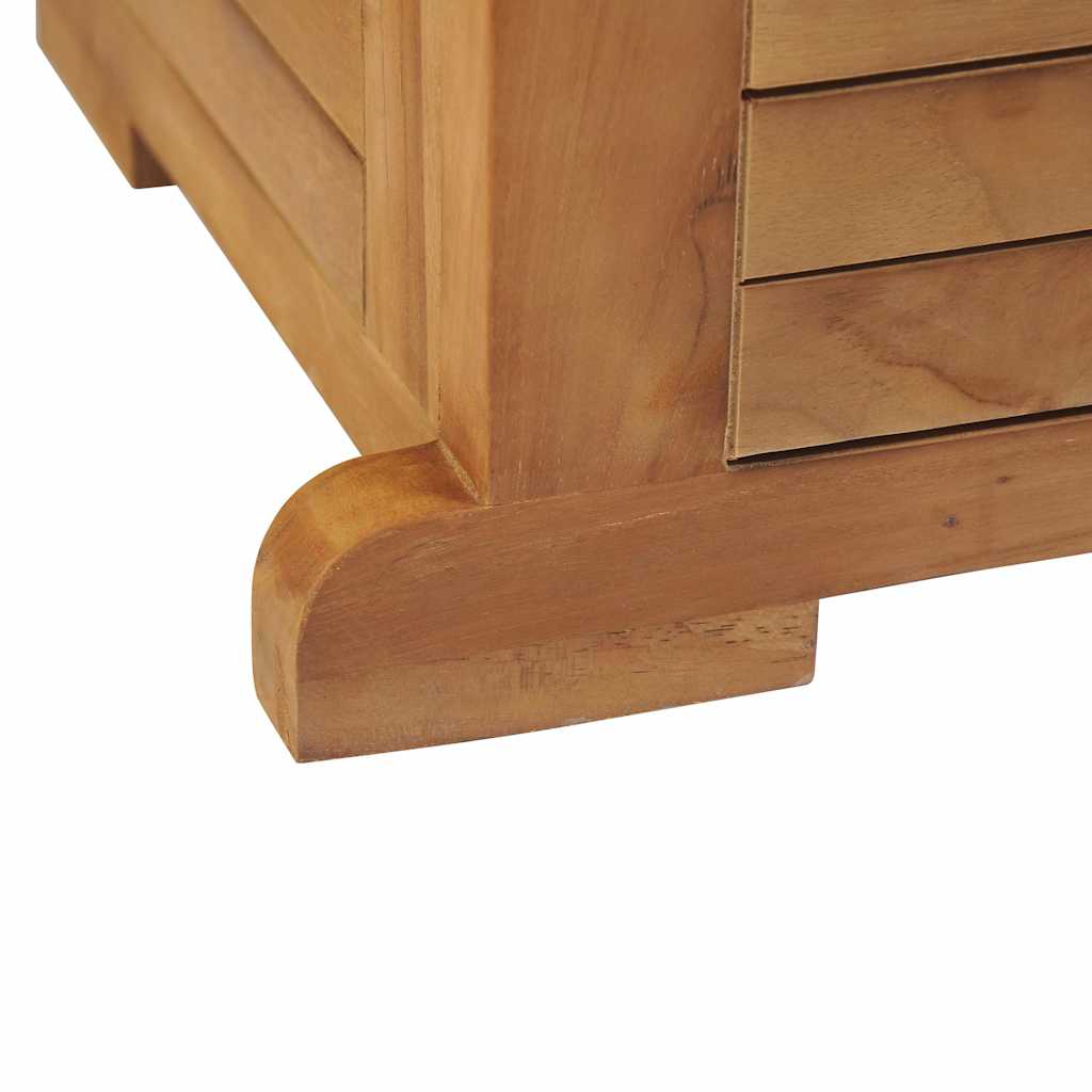Tavolo da Bar Pieghevole 155x53x105 cm in Massello di Teak