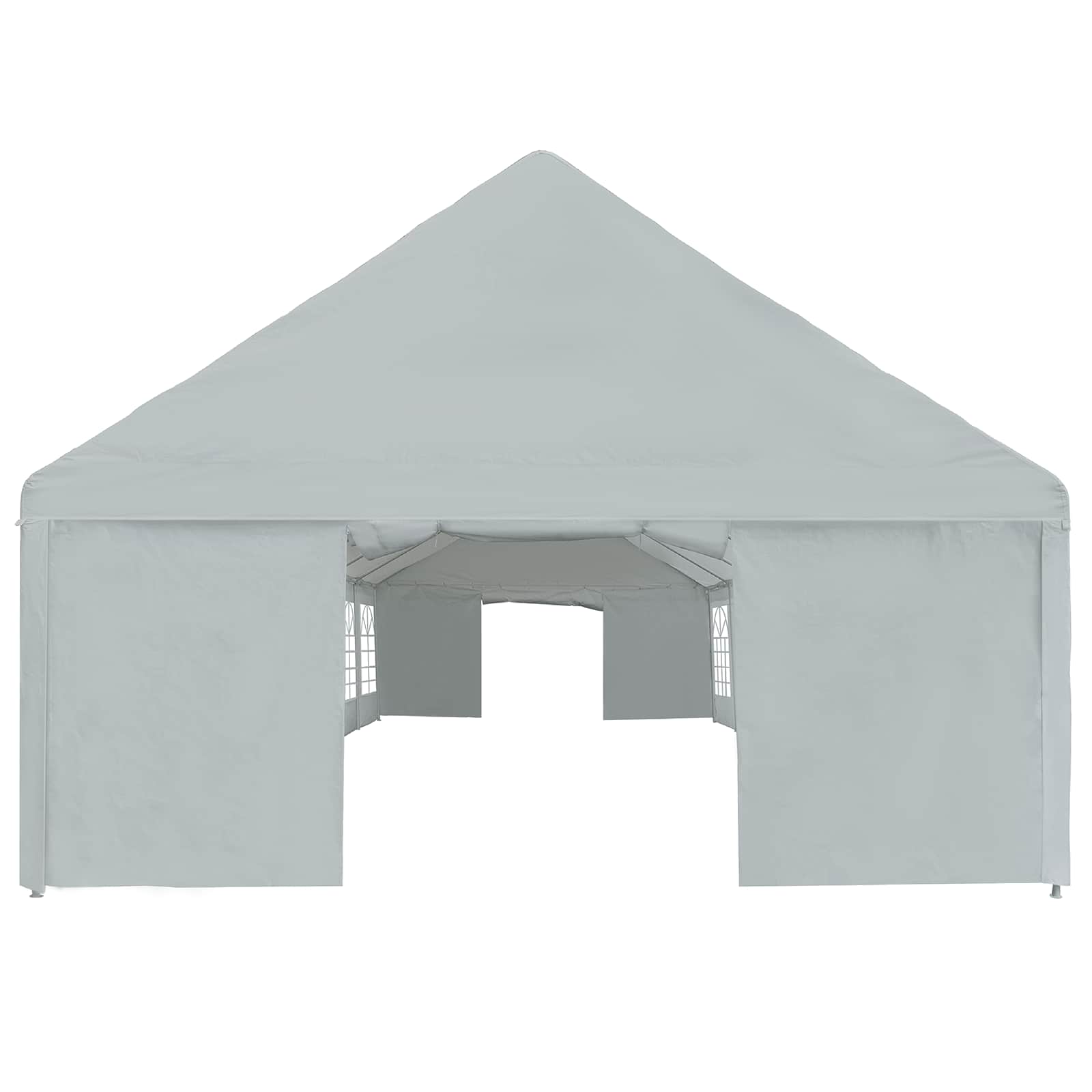 Tessuto per tenda senza struttura Grigio 10 x 5 m PE