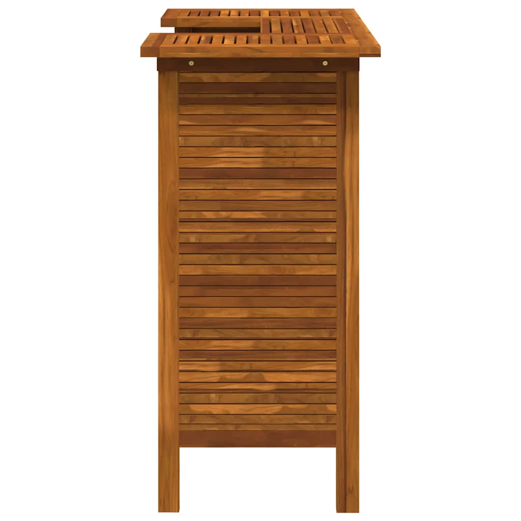 Tavolo da Bar 110x50x105 cm in Legno Massello di Acacia