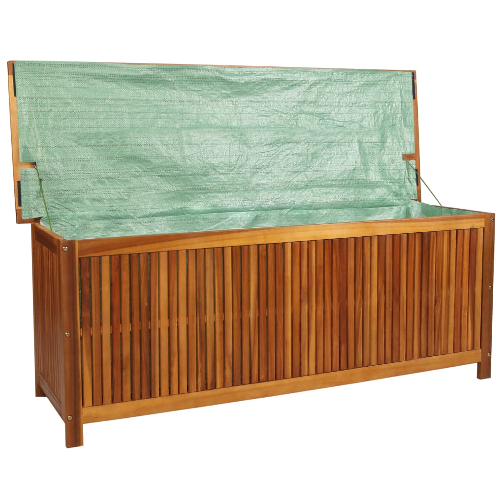Baule da Giardino 150x50x58 cm in Massello di Acacia
