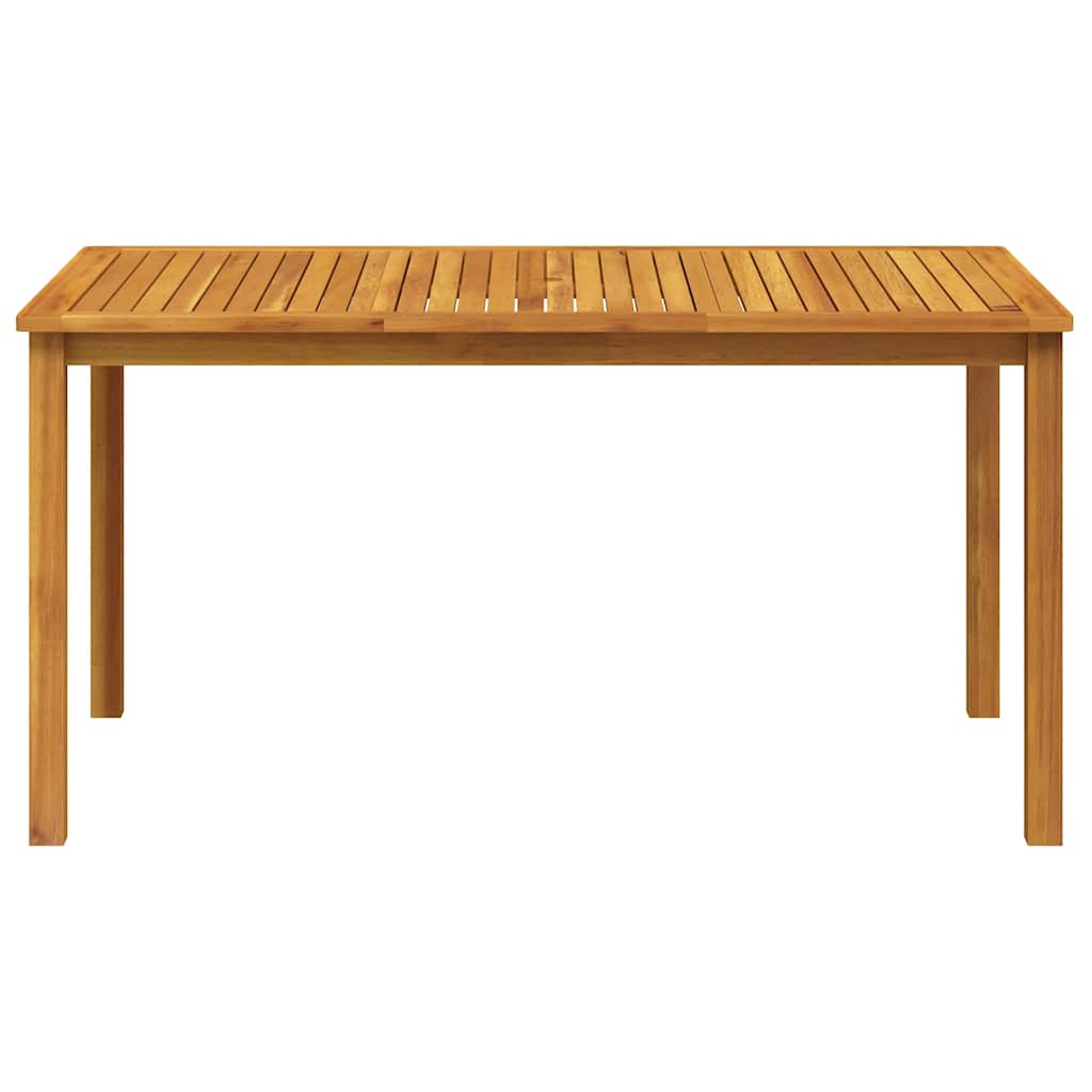Tavolo da Giardino 150x90x74 cm in Massello di Acacia