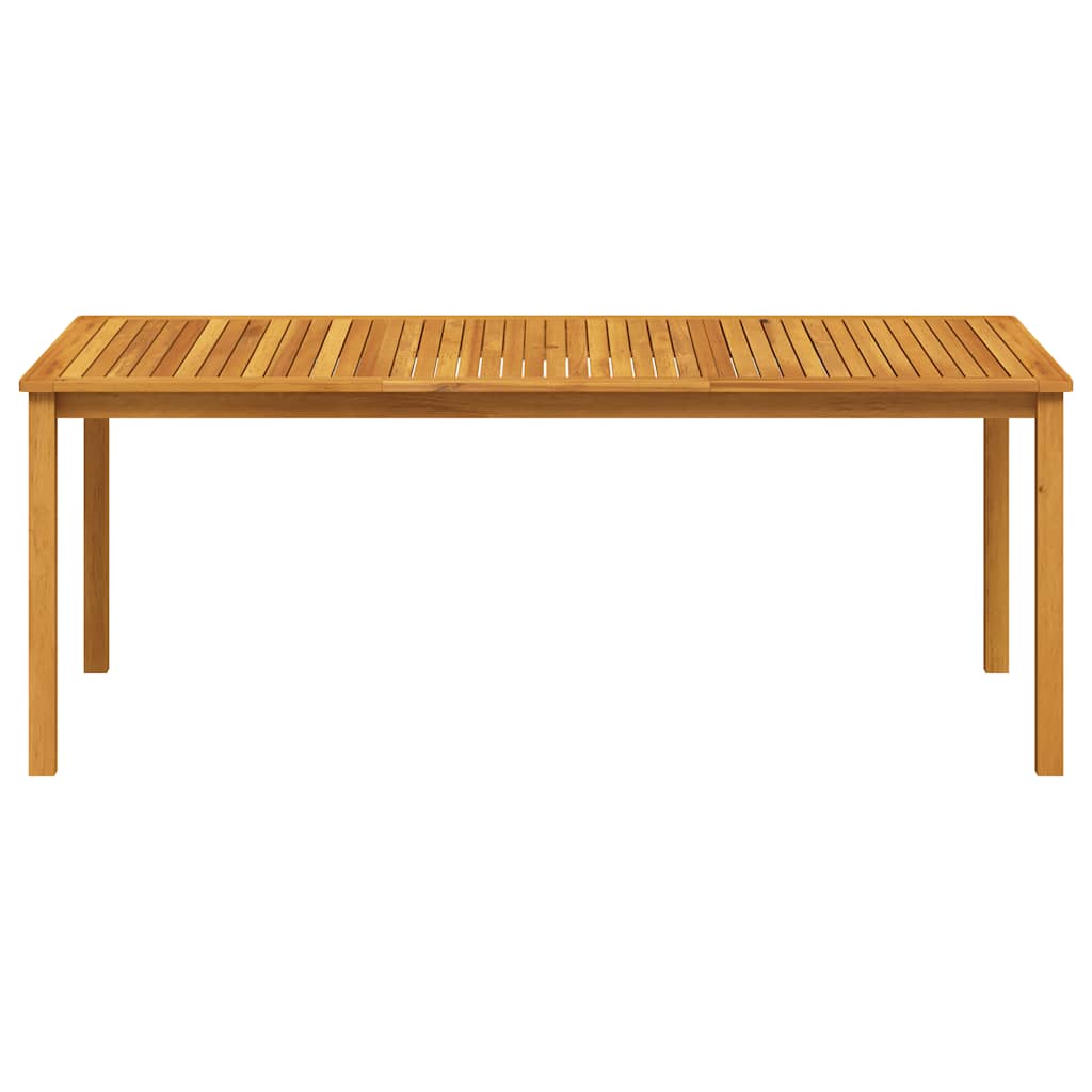 Tavolo da Giardino 200x100x74 cm in Legno Massello di Acacia