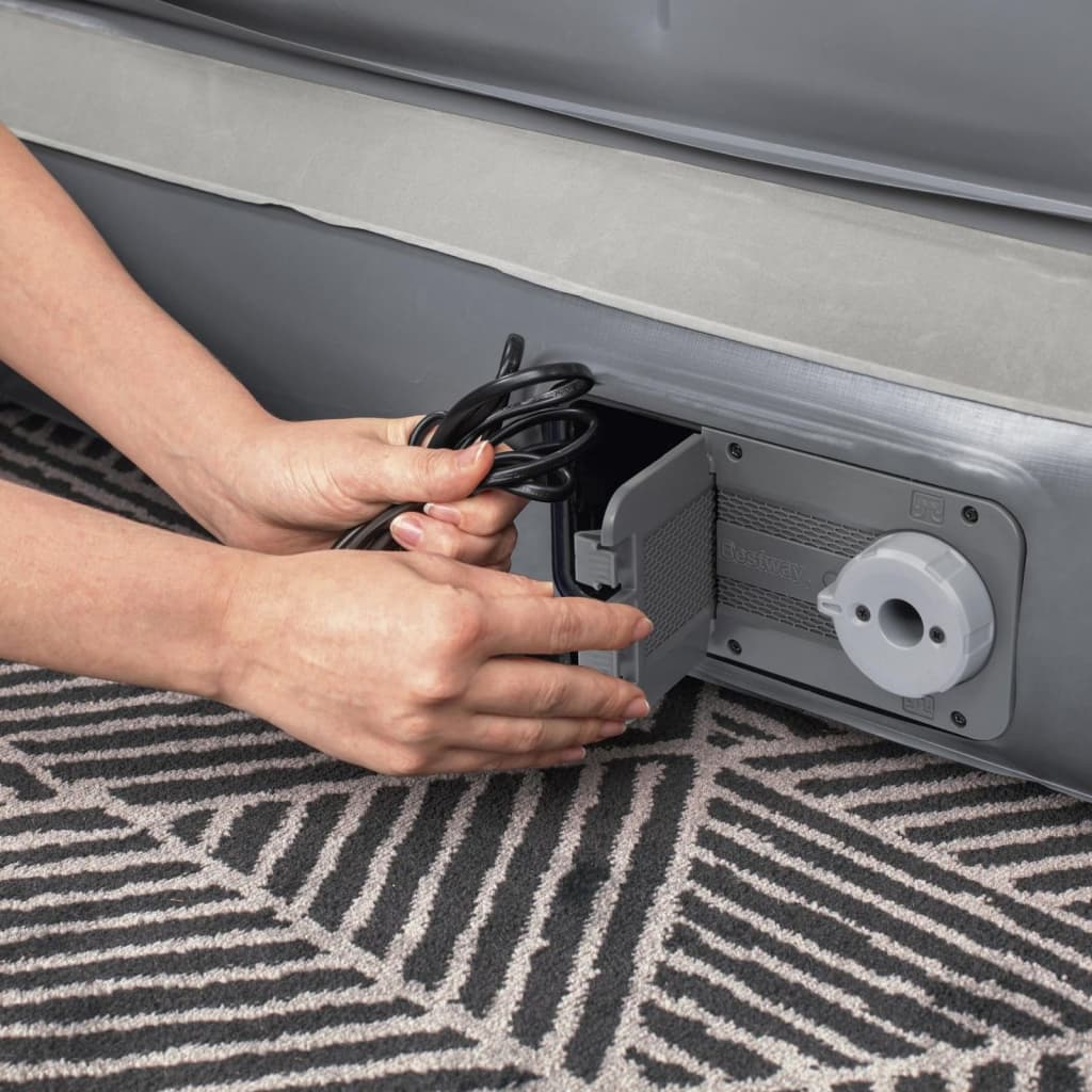 Bestway Divano Gonfiabile 3 in 1 Grigio