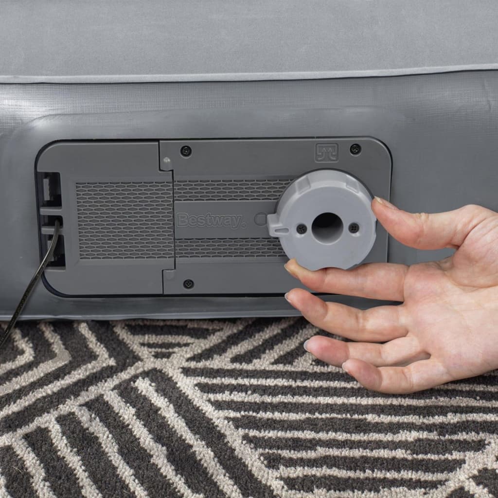 Bestway Divano Gonfiabile 3 in 1 Grigio