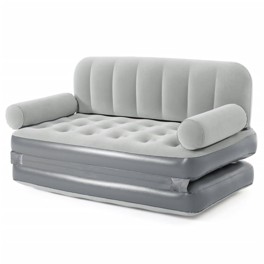Bestway Divano Gonfiabile 3 in 1 Grigio