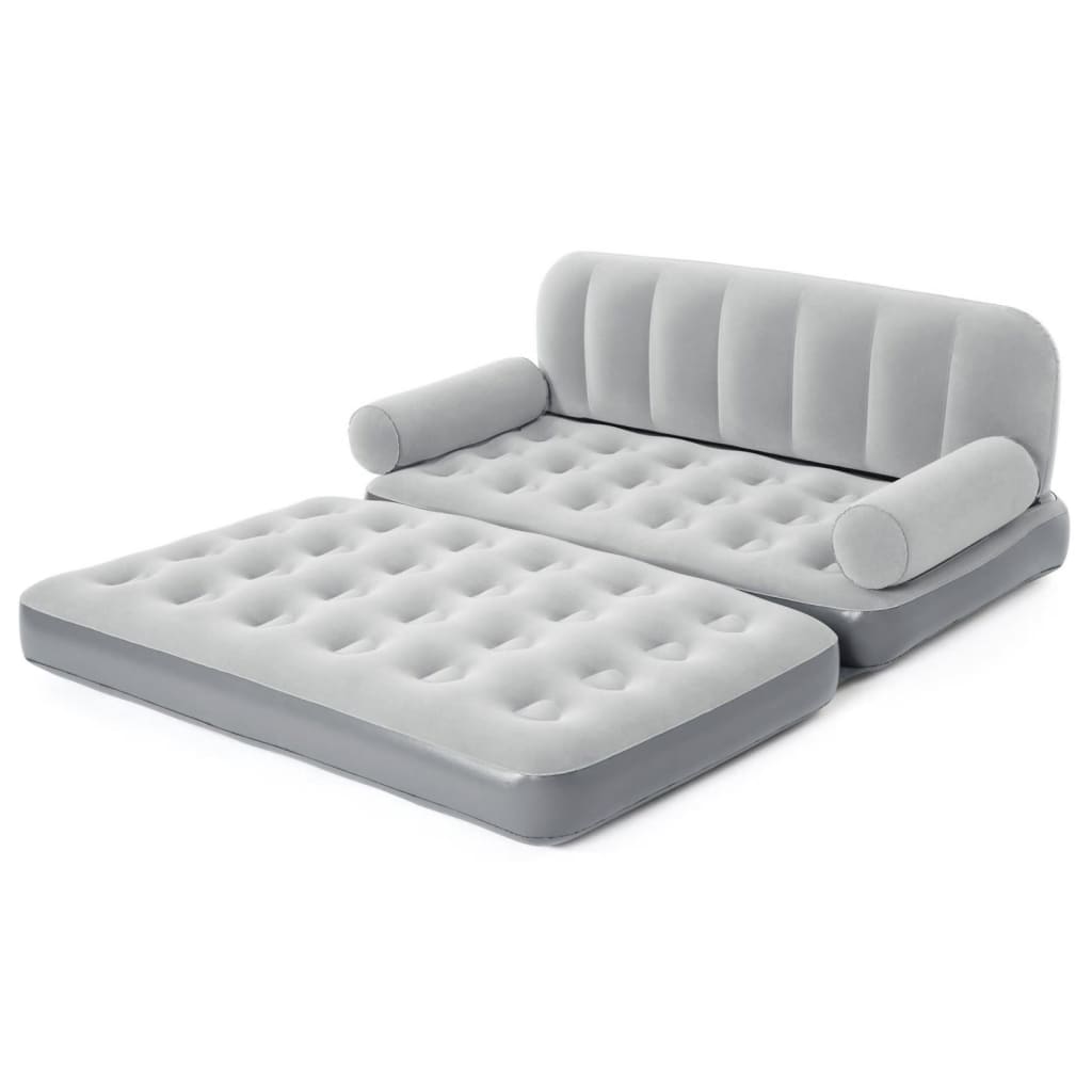 Bestway Divano Gonfiabile 3 in 1 Grigio