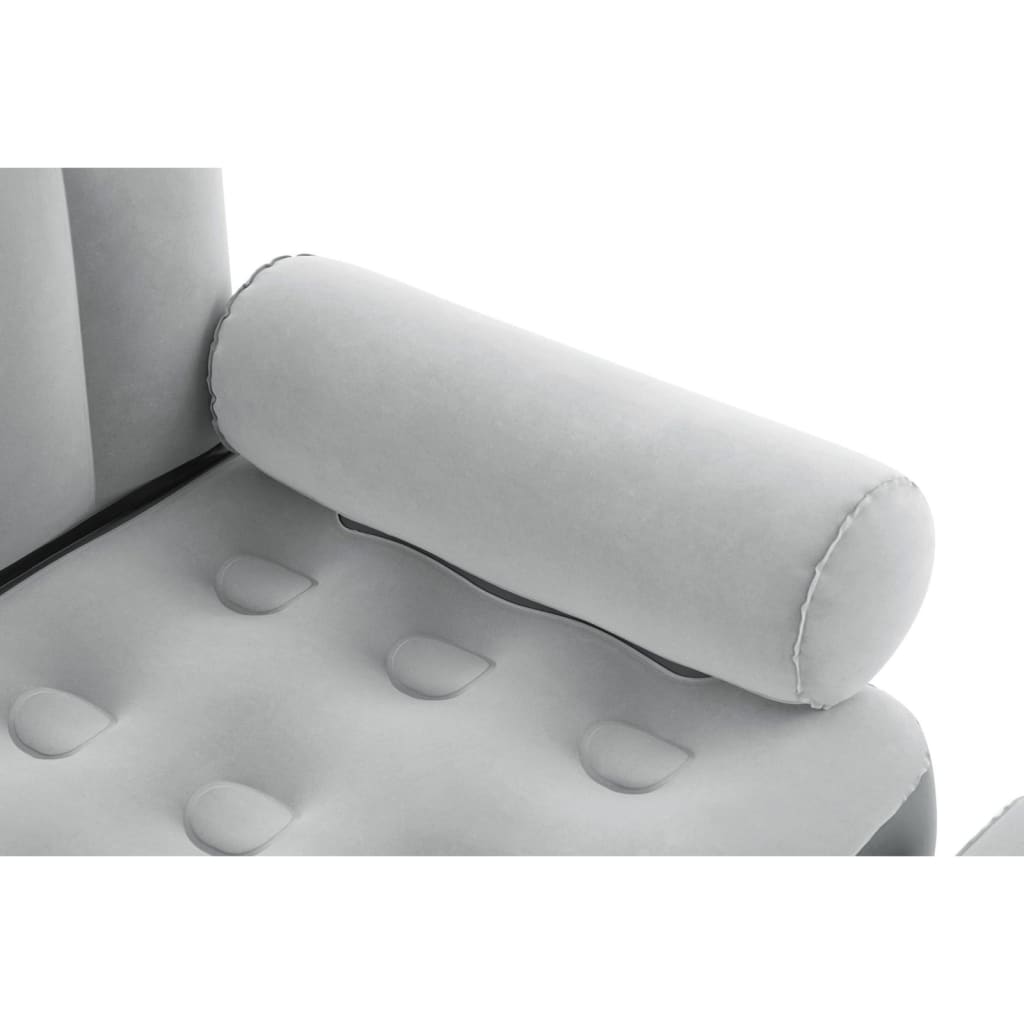 Bestway Divano Gonfiabile 3 in 1 Grigio