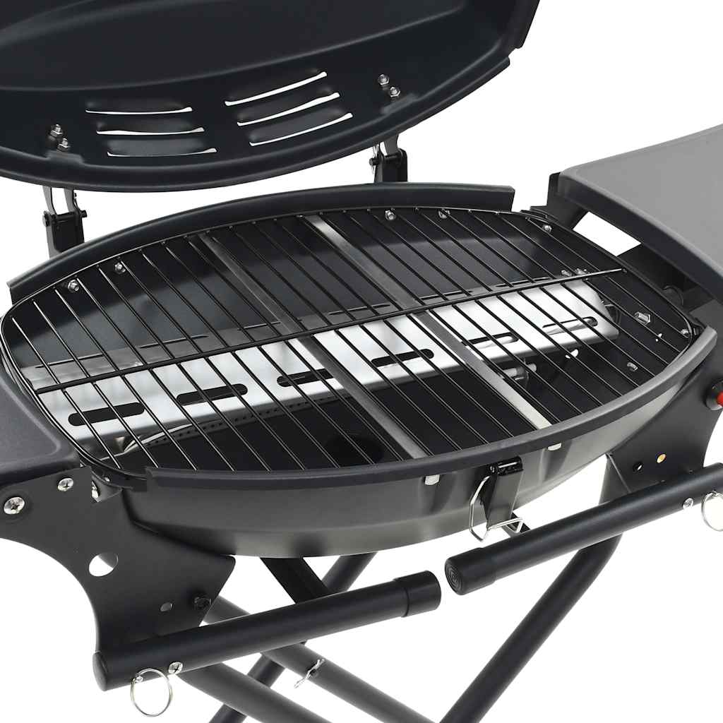 Barbecue a gas portatile in acciaio verniciato, 103 x 47 cm
