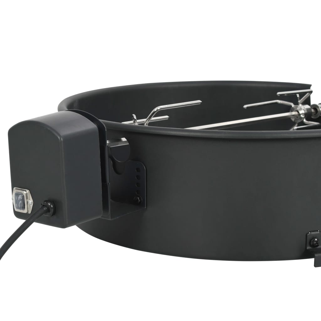 Kit per Barbecue allo Spiedo 47 cm Nero