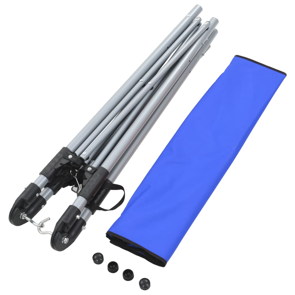 Amaca con Supporto Pieghevole Blu