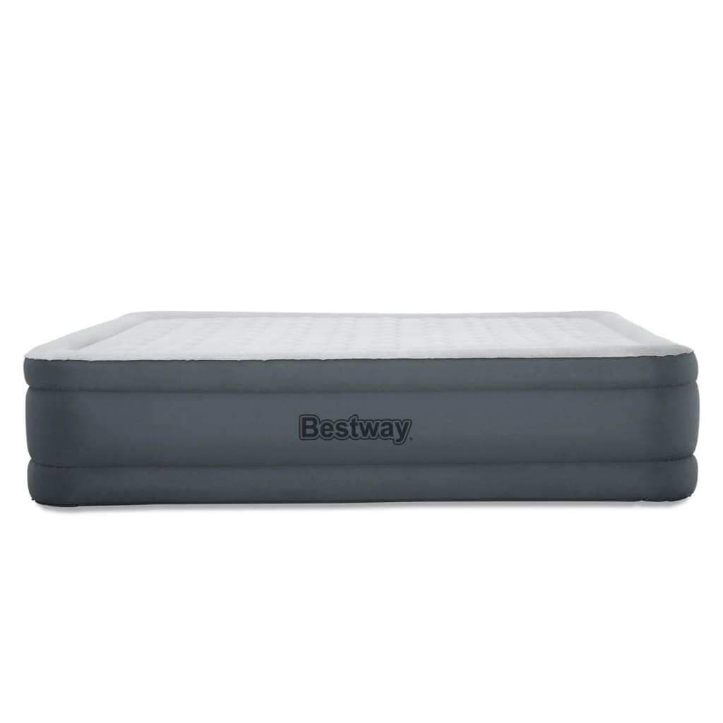 Bestway Letto Aria Fortech 2Persone 203x152x46 Antracite Grigio Chiaro