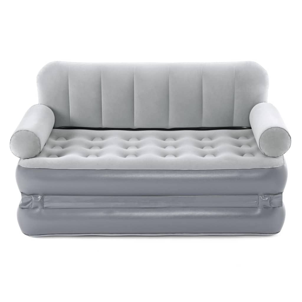 Bestway Divano Gonfiabile 3-in-1 in PVC Grigio