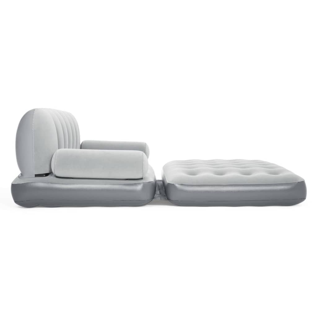 Bestway Divano Gonfiabile 3-in-1 in PVC Grigio