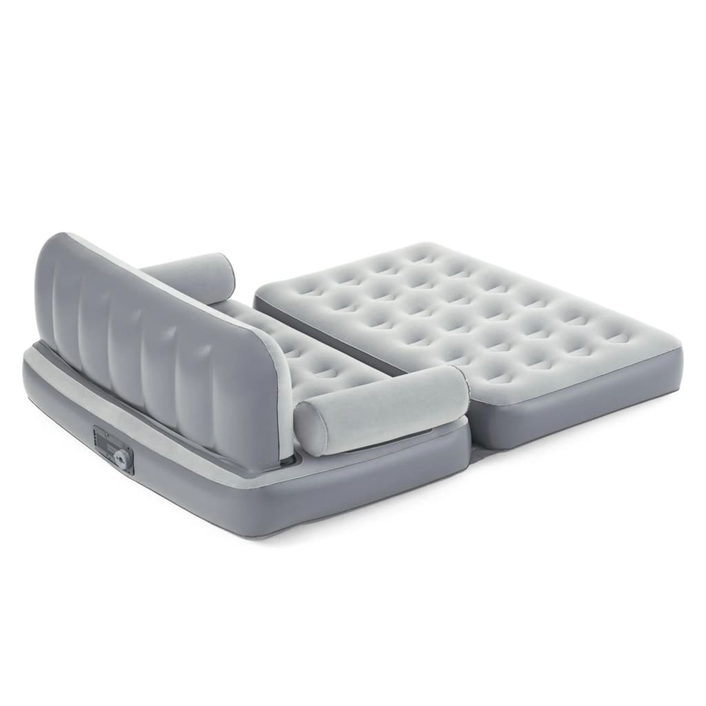 Bestway Divano Gonfiabile 3-in-1 in PVC Grigio