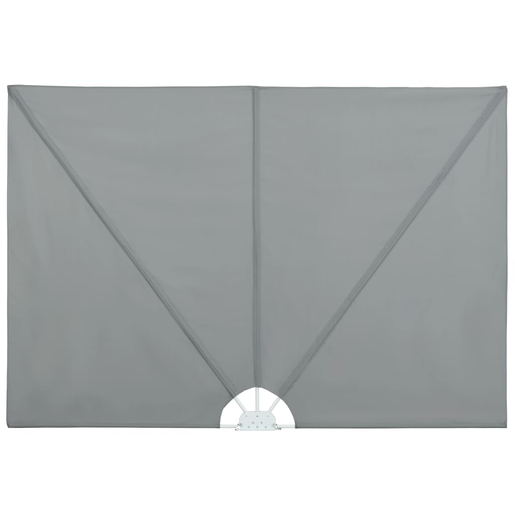 Tenda Laterale per Terrazza Pieghevole Grigio 300x200 cm