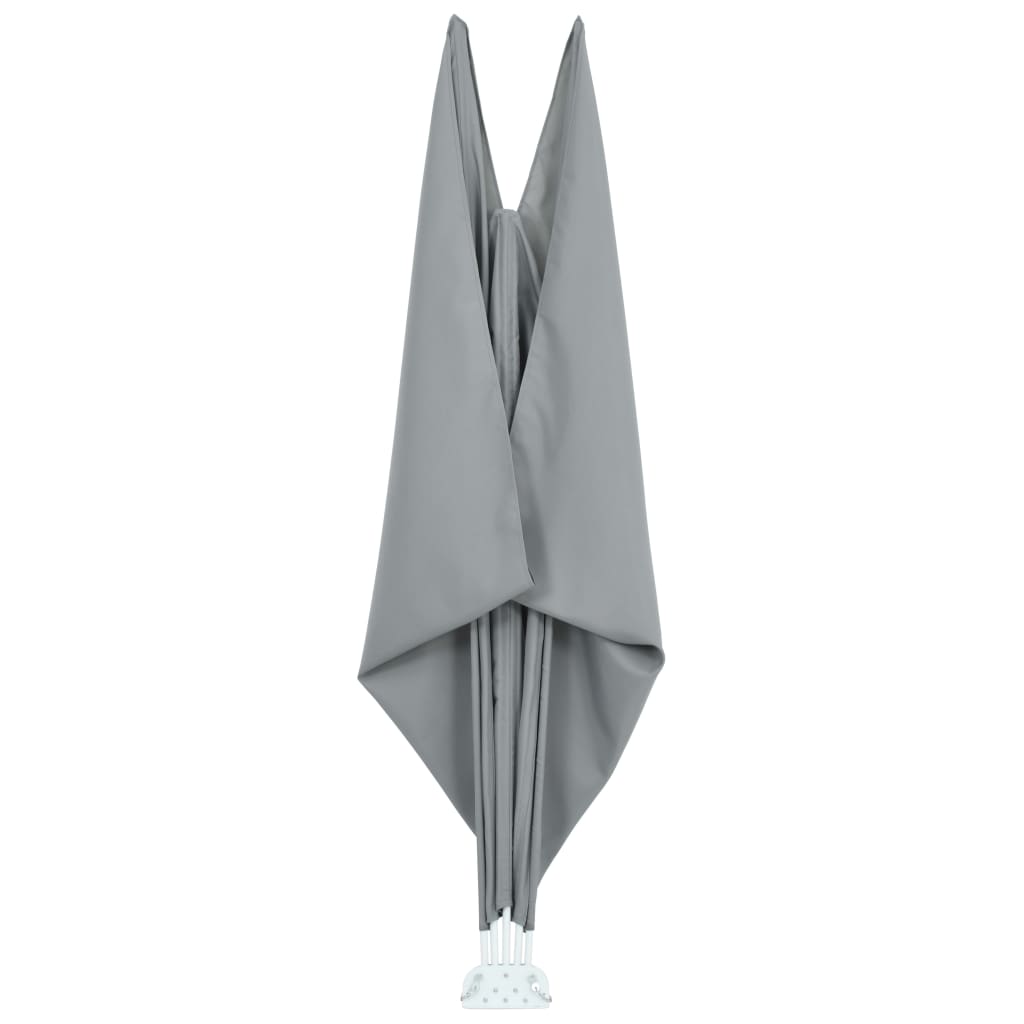Tenda Laterale per Terrazza Pieghevole Grigio 300x200 cm