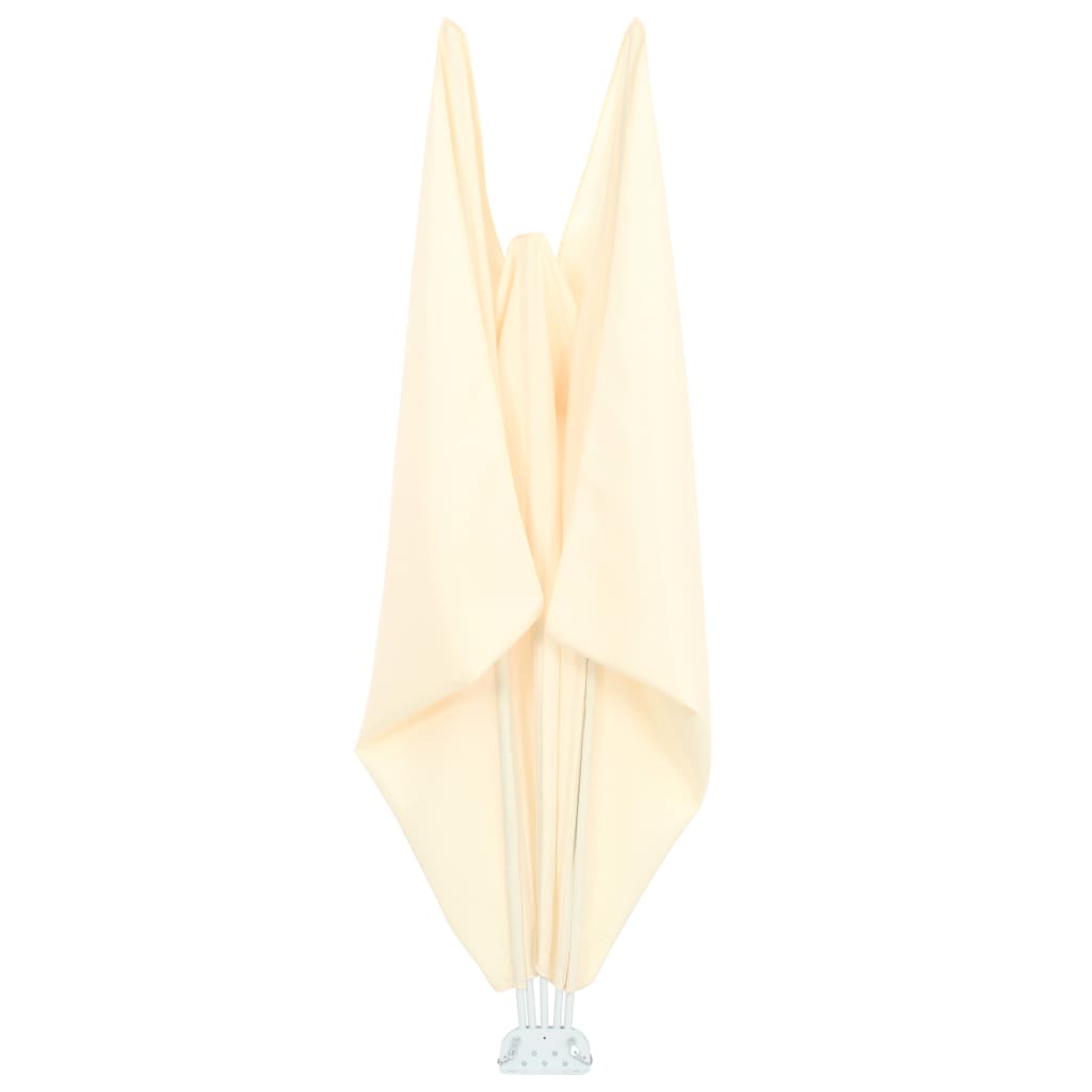Tenda Laterale per Terrazza Pieghevole Crema 240x160 cm