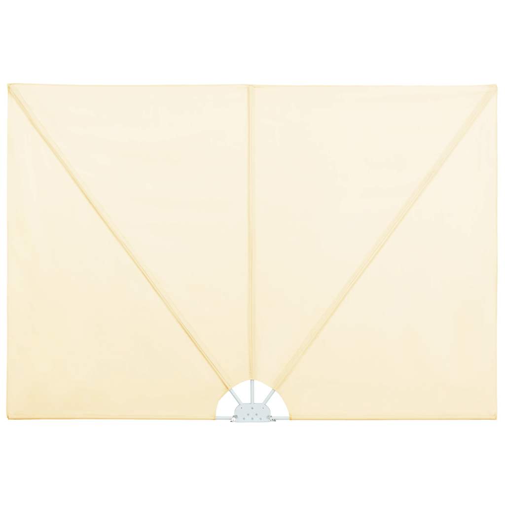 Tenda Laterale per Terrazza Pieghevole Crema 300x150 cm