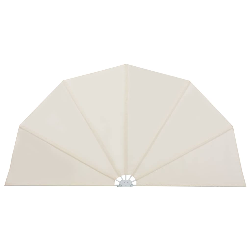 Tenda Laterale per Terrazza Pieghevole Crema 200 cm