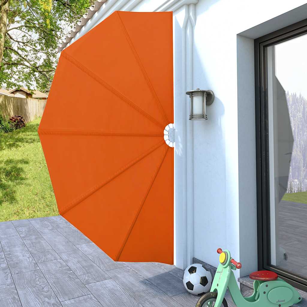 Tenda Laterale per Terrazza Pieghevole Terracotta 160 cm