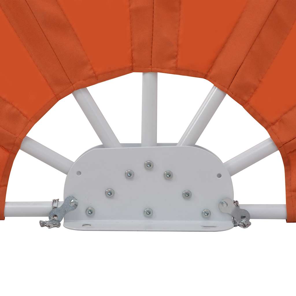 Tenda Laterale per Terrazza Pieghevole Terracotta 160 cm