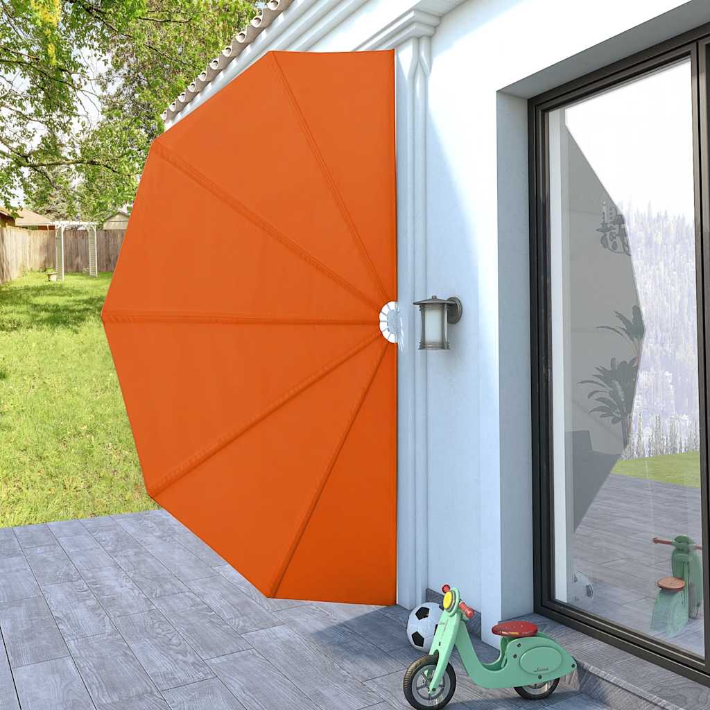 Tenda Laterale per Terrazza Pieghevole Terracotta 200 cm