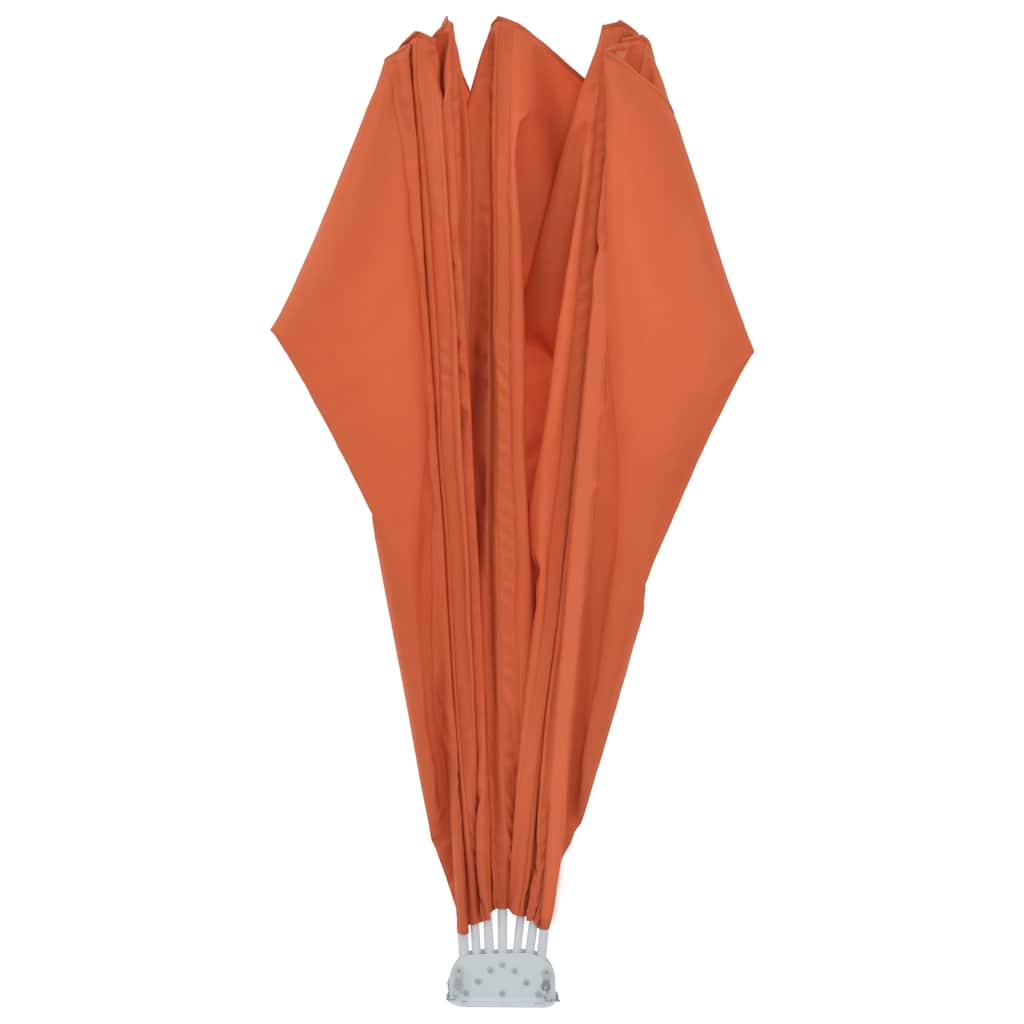 Tenda Laterale per Terrazza Pieghevole Terracotta 200 cm