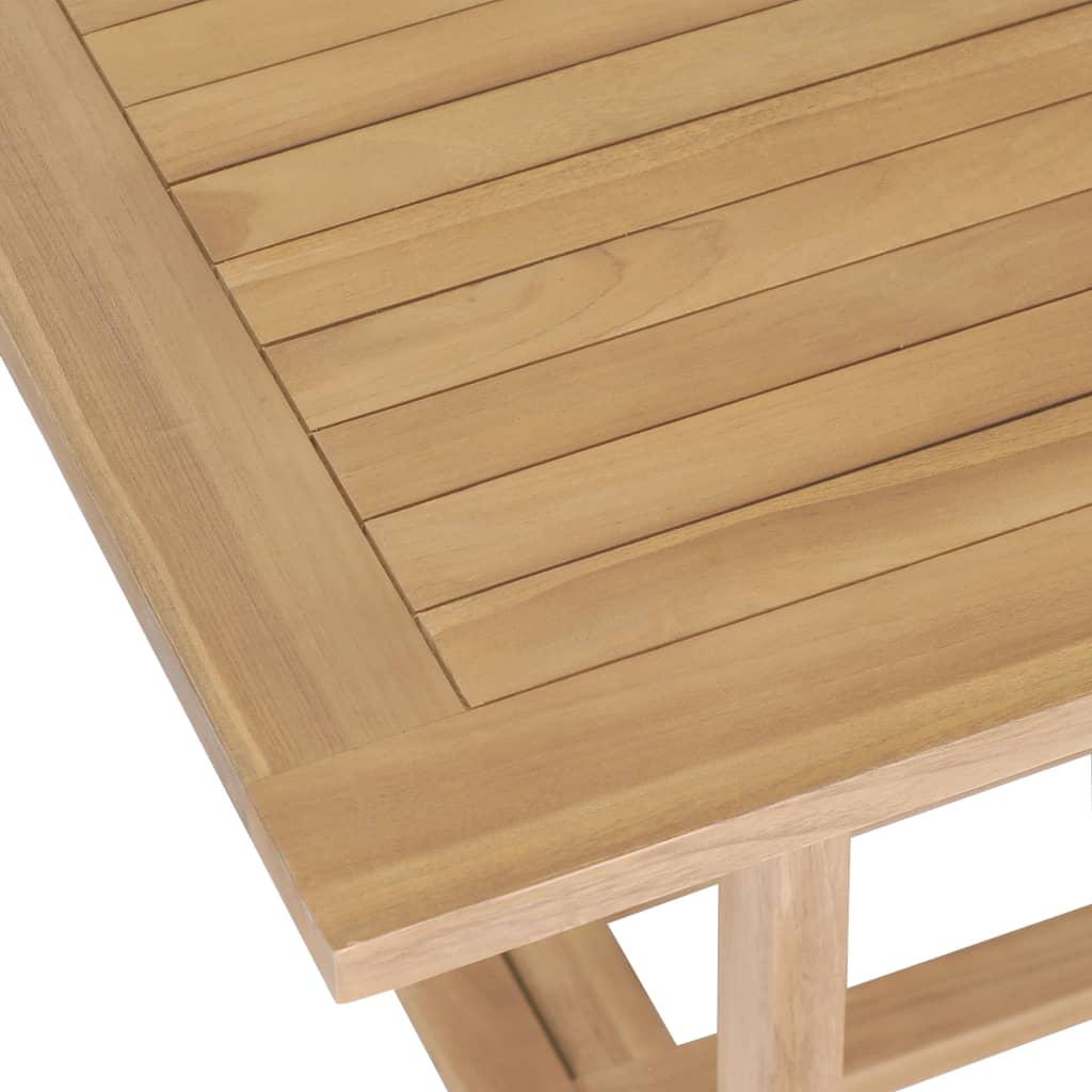 Tavolo da Giardino Allungabile 180-280x100x75 cm in Teak